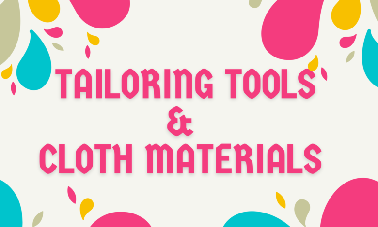 Tailoring Tools & Cloth Materials, Mudhra Videos